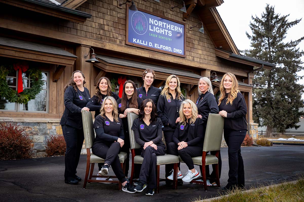 The staff at Northern Lights Laser Dentistry
